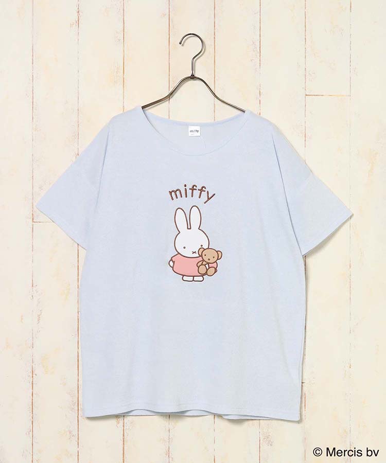 ミッフィー 半袖パイルルームウェア上下セット