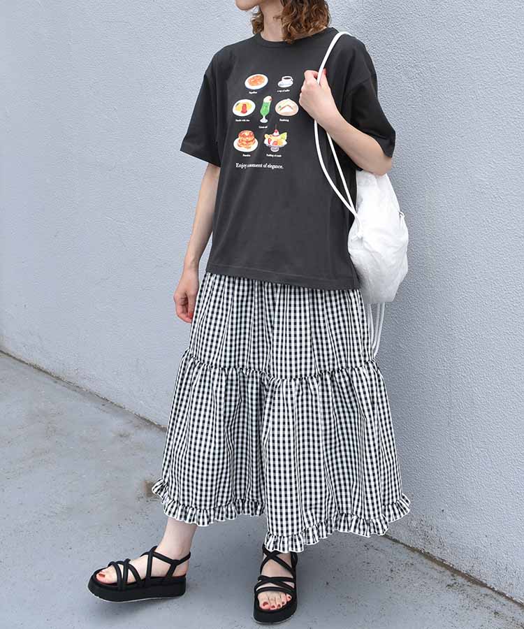 喫茶メニューロゴTシャツ
