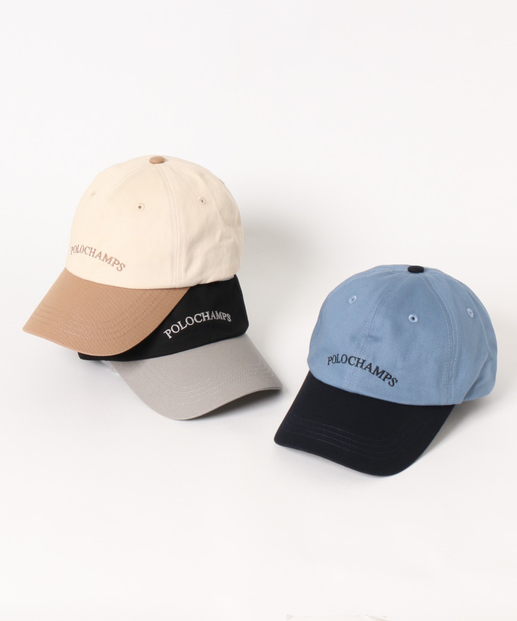 POLOCHAMPSバイカラーキャップ