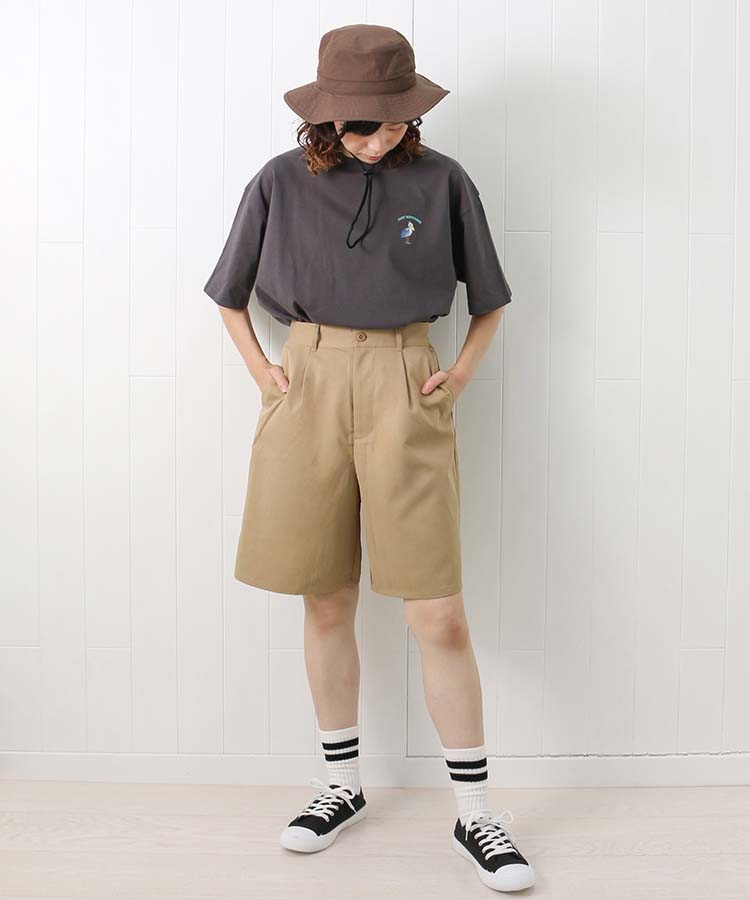 ≪SALE≫ハシビロコウ刺繍Tシャツ