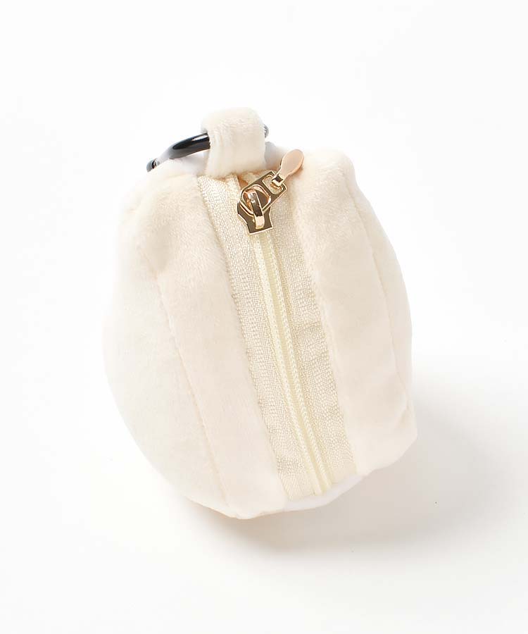 もちもち喫茶ぬいぐるみカラビナ付きミニポーチ