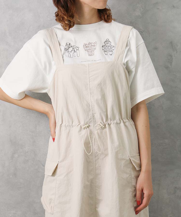 古代刺繍Tシャツ