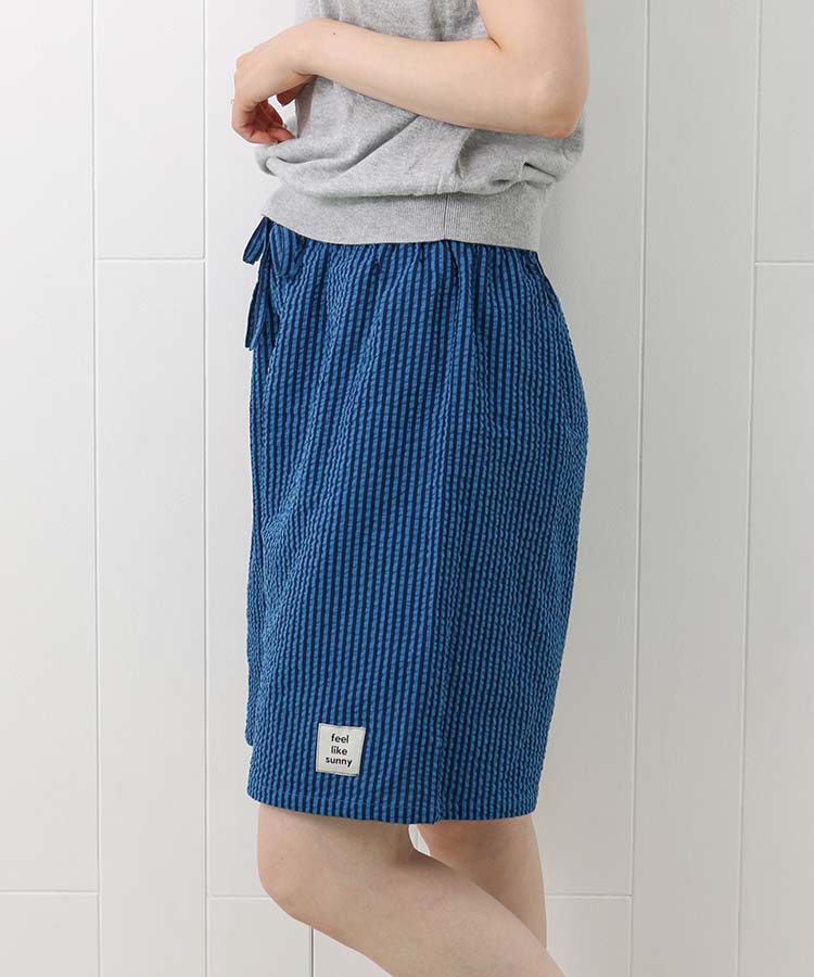 ≪SALE≫ストライプサッカールームパンツ