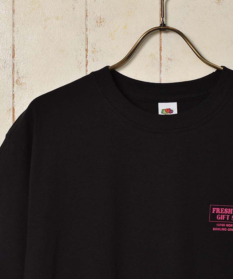 ≪OUTLET≫フルーツオブザルームスーベニアロゴTシャツ