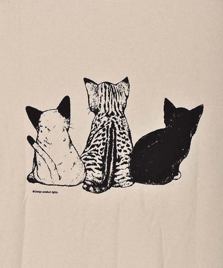 CATプリントシャツ