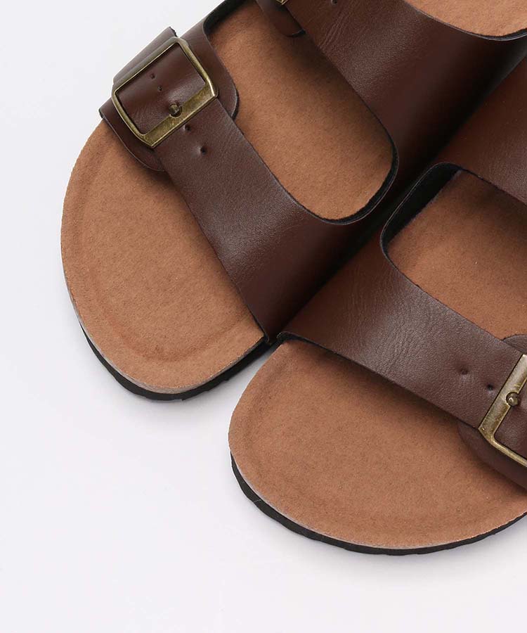 ≪OUTLET≫2ベルトフラットサンダル