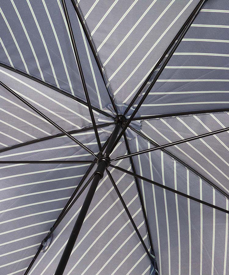 ≪SALE≫バイアスストライプ雨長傘