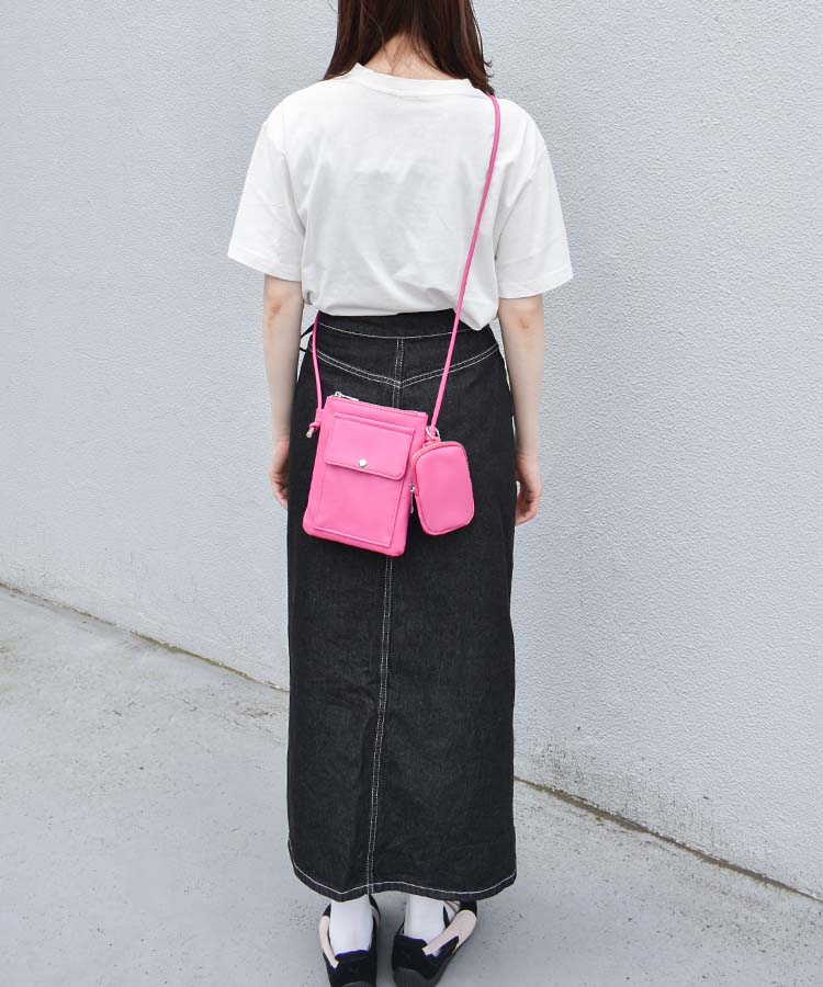 ポーチ付きミニショルダー