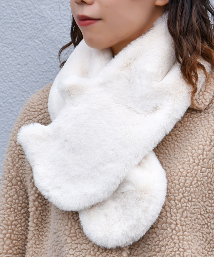 ≪SALE≫エコファーキャットティペット