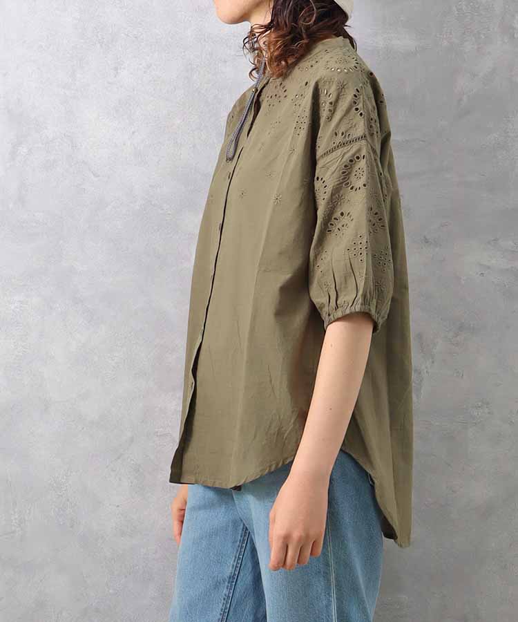 ≪SALE≫シフリー刺繍ブラウス