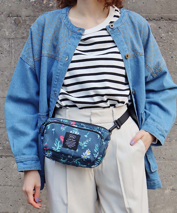 【KiU and BleuBleuet】KiUフロントポケットミニショルダー
