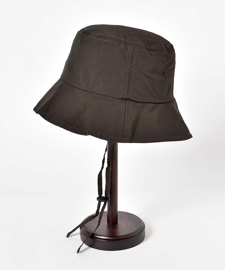 ≪SALE≫シンプルヒモ付バケットハット