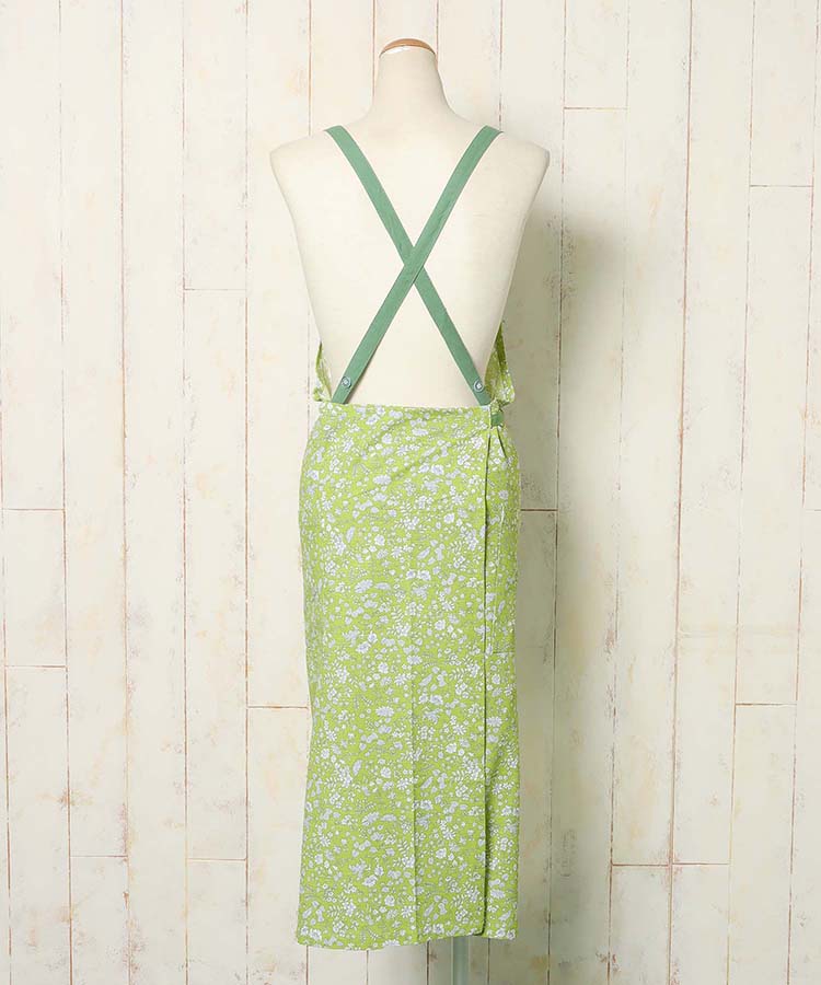 ≪OUTLET≫フローラルリーフエプロン