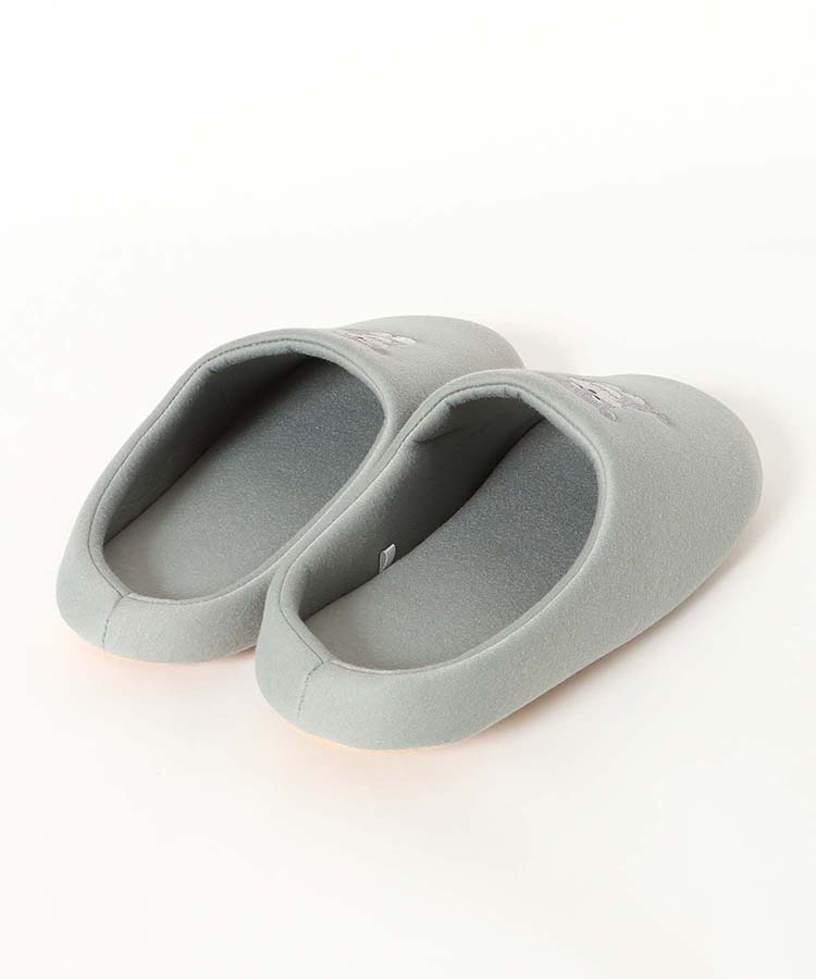 どうぶつ刺繍ルームシューズ