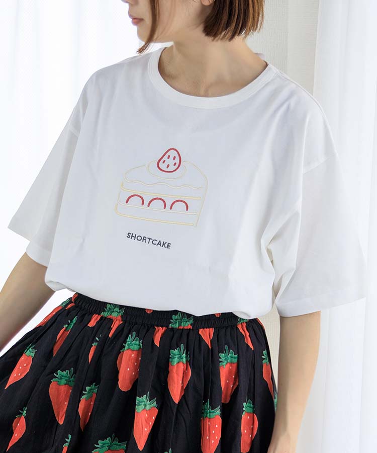 ぷっくり刺繍Ｔシャツ