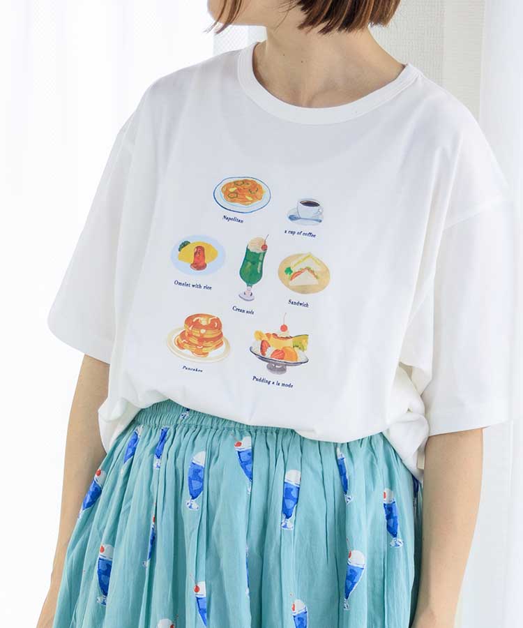 喫茶メニューＴシャツ
