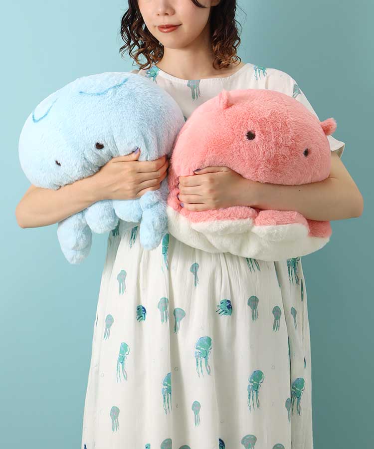 海中散歩もちだっこクッション