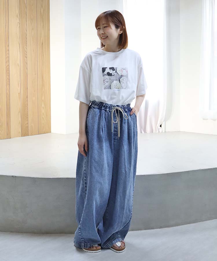 CYILABOプリントTシャツ