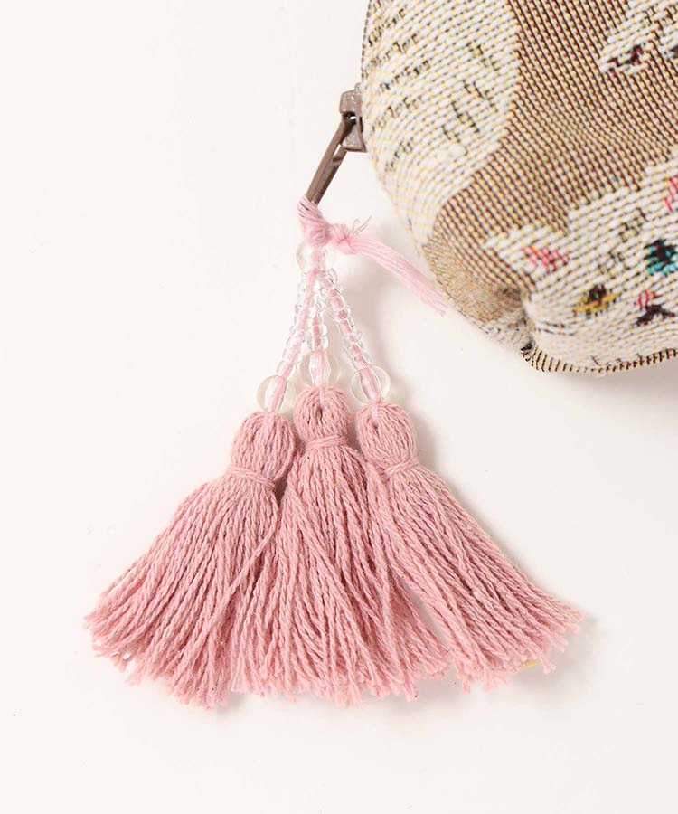 クラフトインディアネコマルチポーチ