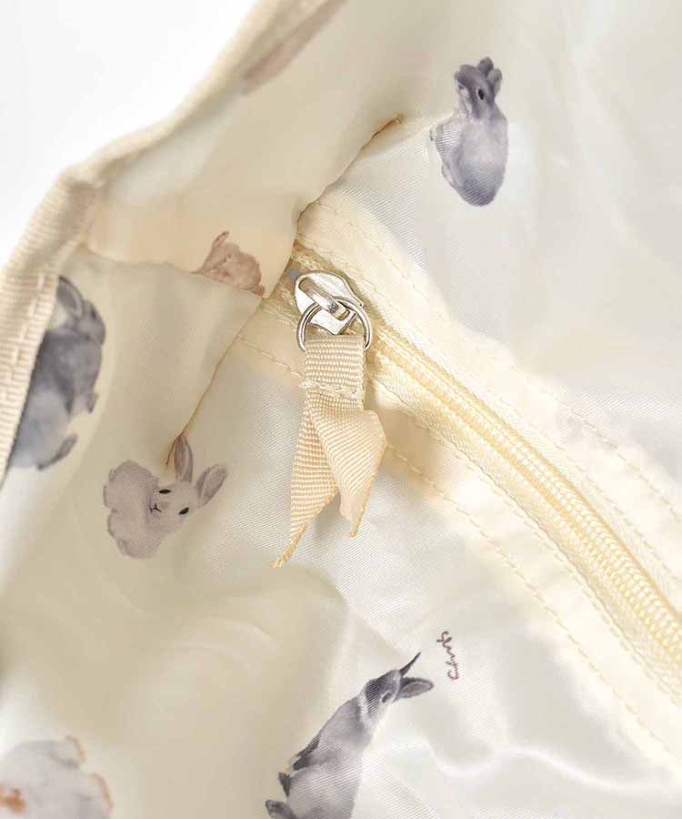 モチーフプリント保冷保温コンパクトエコバッグ