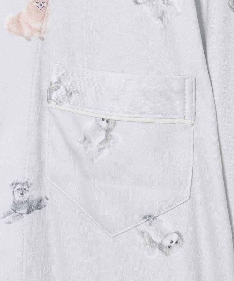 いぬ柄ルームウェア上下セット