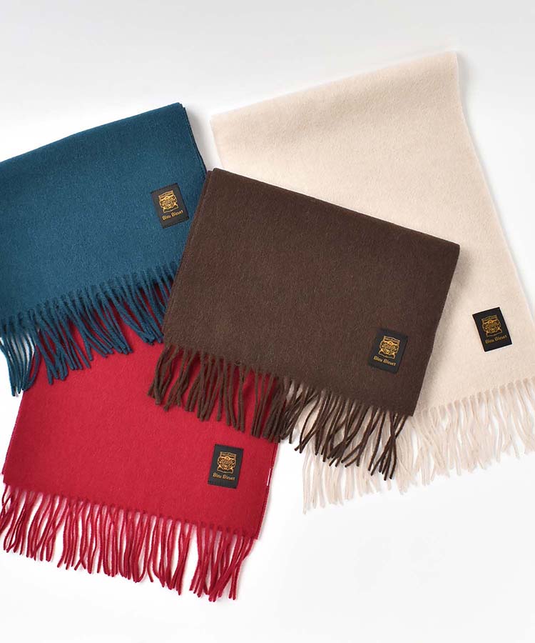 オリジナルネームウールシンプルマフラー