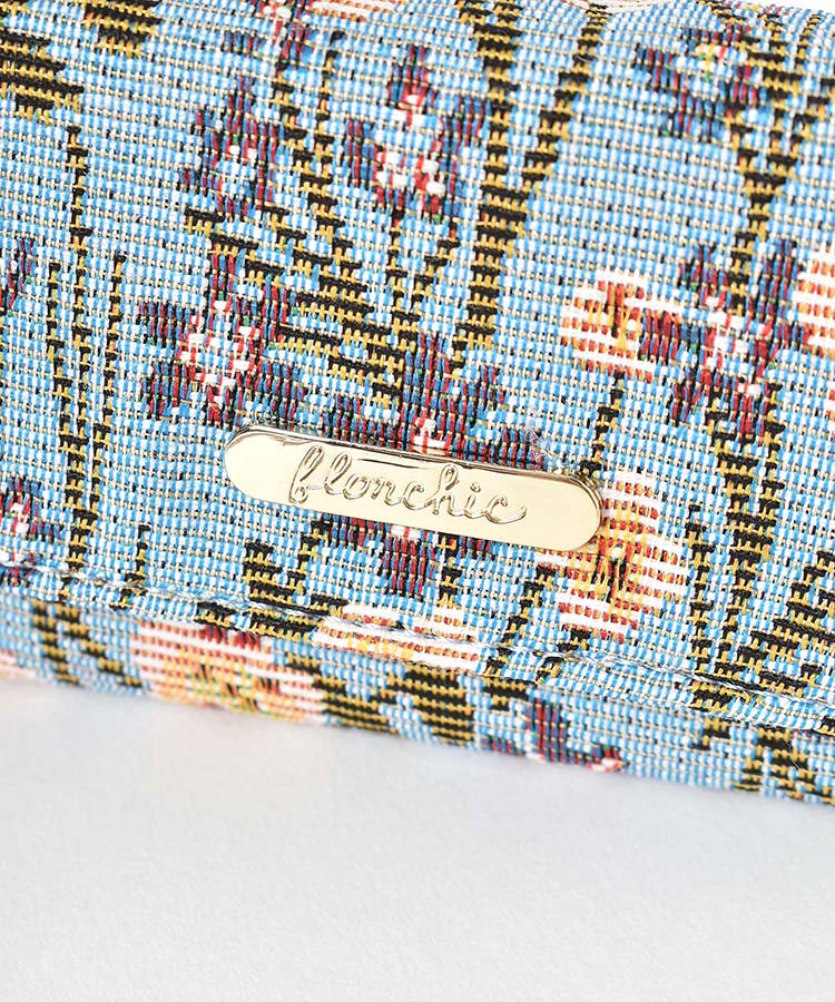 フロルシックミラー付きミニポーチ