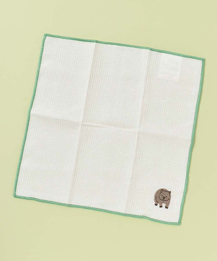 レアアニマル刺繍ディッシュクロス