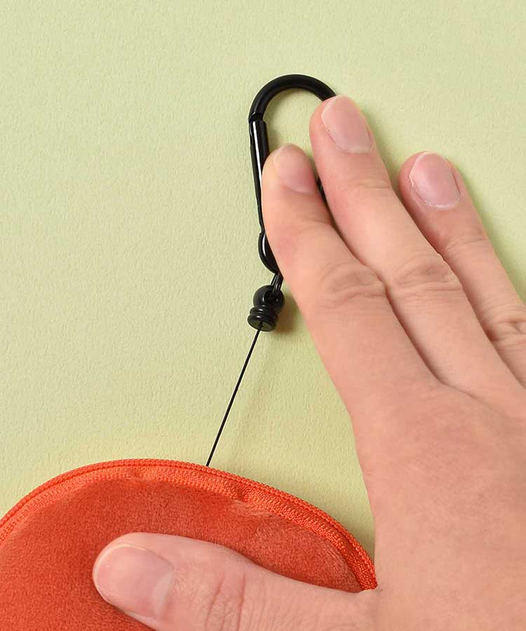 おいしいリール付きパスケースポーチ