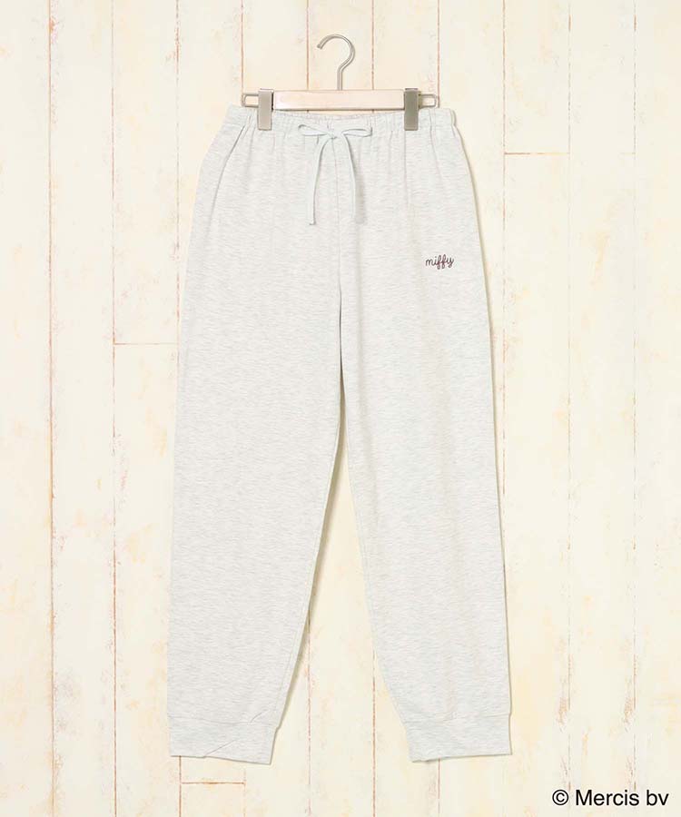 ミッフィーサガラミニ裏毛ルームウェア上下セット