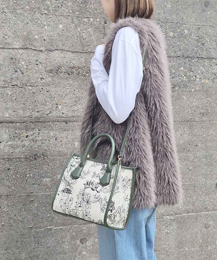 ゴブランスクエアミニトート