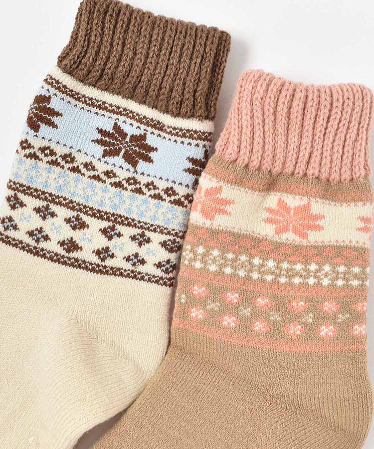 ジャムガーデン裏起毛ルームソックスM