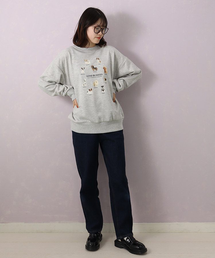 le petale GOOD BUDDIES DOGスウェット
