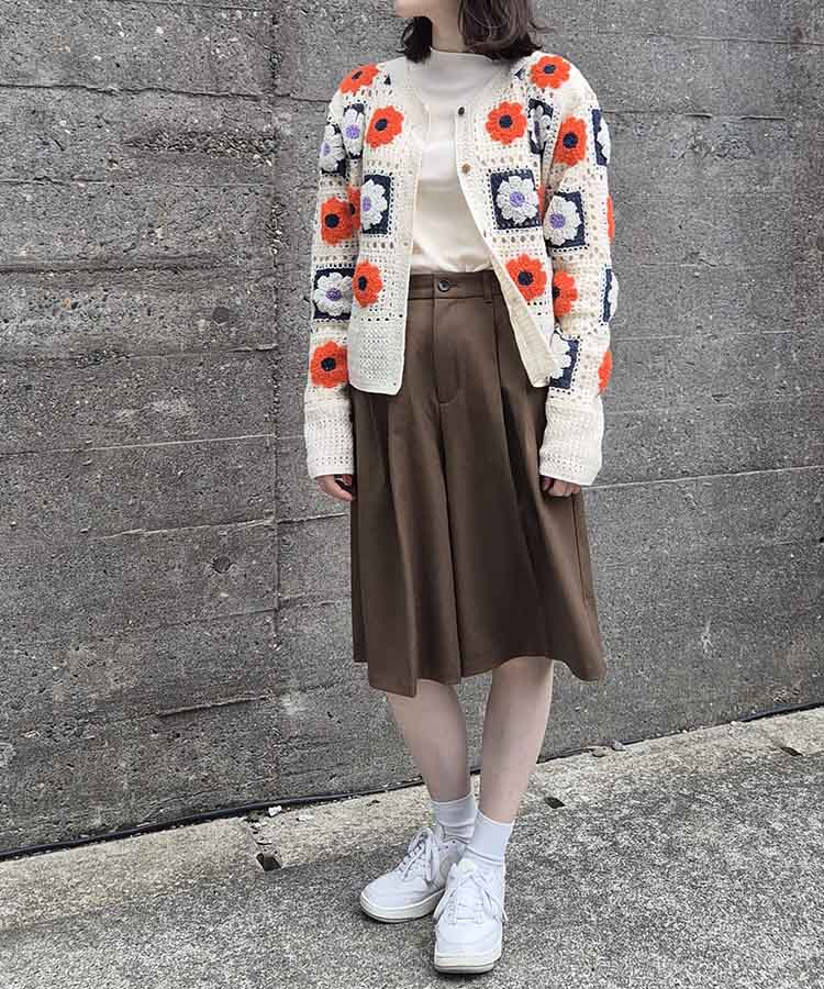 かぎ針カーディガン