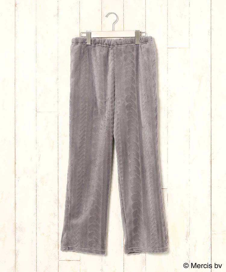 ミッフィーロープ柄前開きパジャマ上下セット