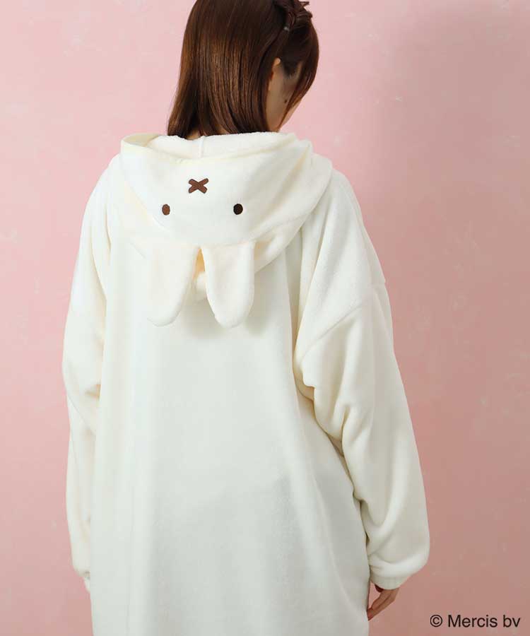 ミッフィーふわもこなりきりガウン