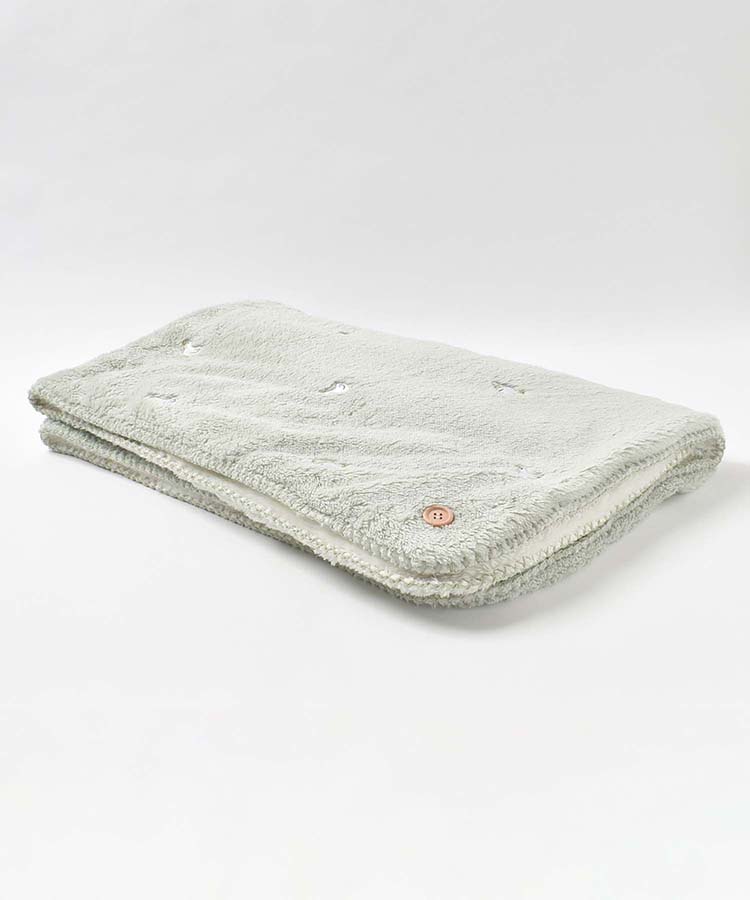 刺繍ブランケット