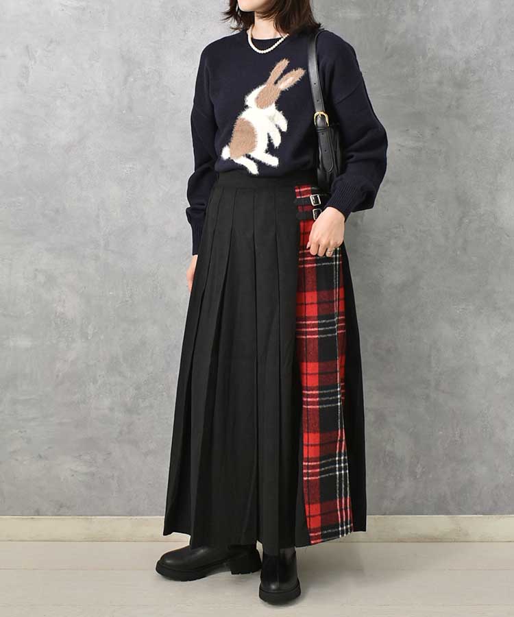 le petale Fluffy rabbitニットプルオーバー