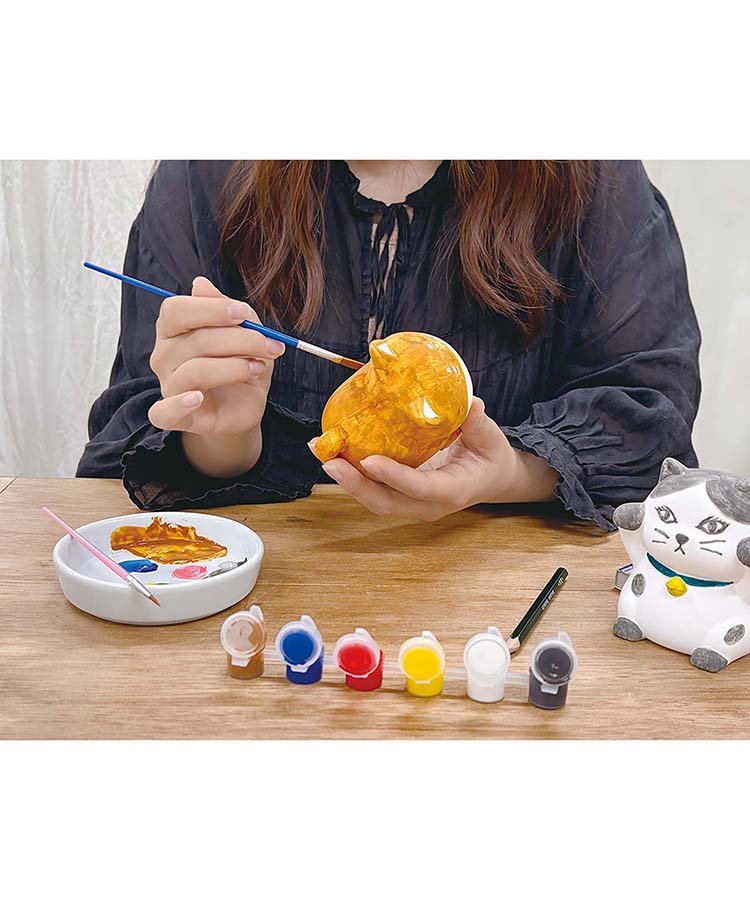 素焼き塗り絵マスコット