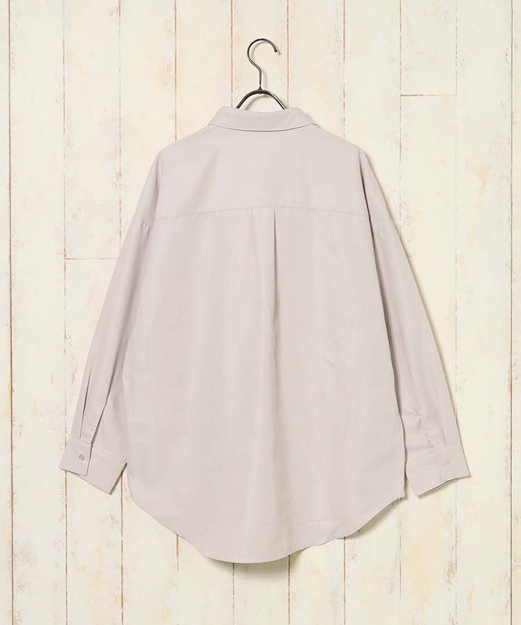 ニットベスト付ブラウス