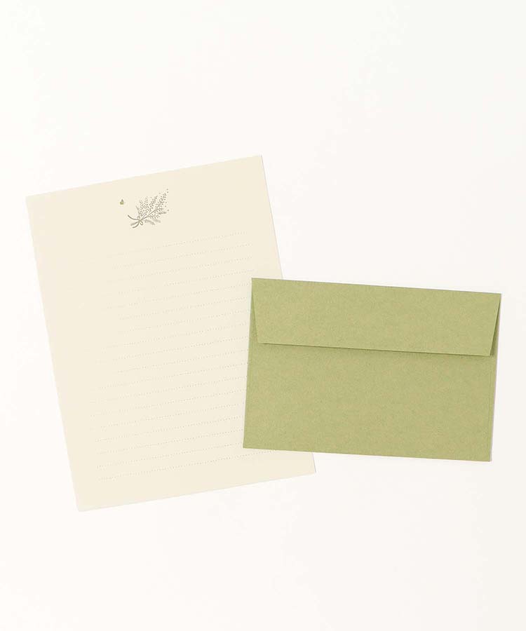 箔押しレターセット