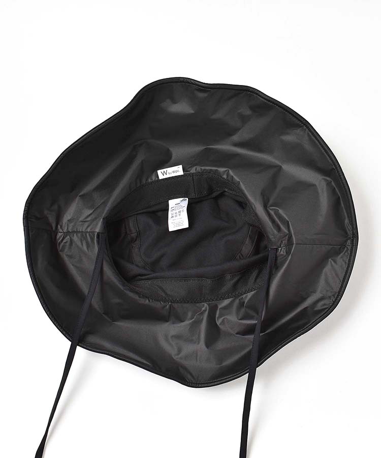 UVカット接触冷感つば広ハット