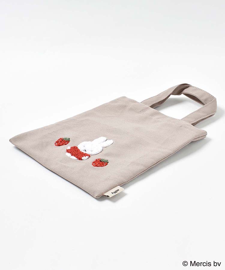 miffyスプリングサガラ刺繍ミニトートバッグ