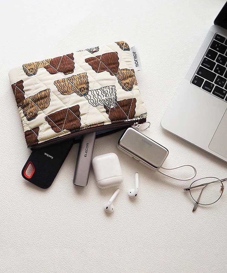 jolijoliチックフラットポーチ