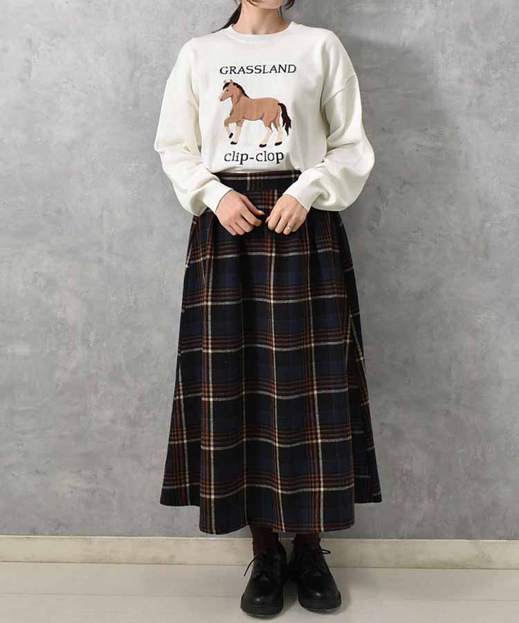 horse clip-clopニット