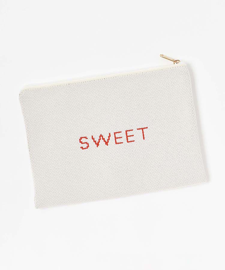 オリジナル柄ニットポーチ