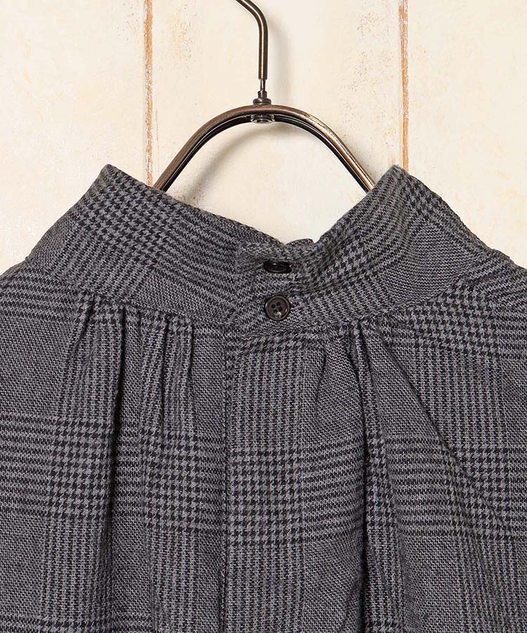 ネックギャザーワンピース