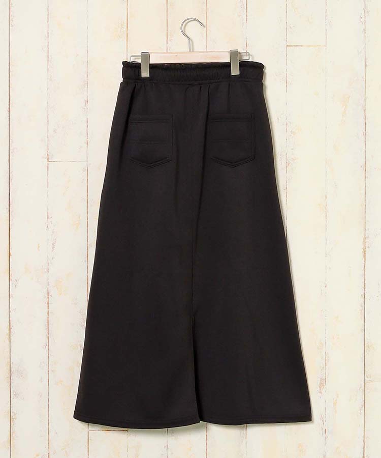 裏起毛ウエストフリルベイカースカート