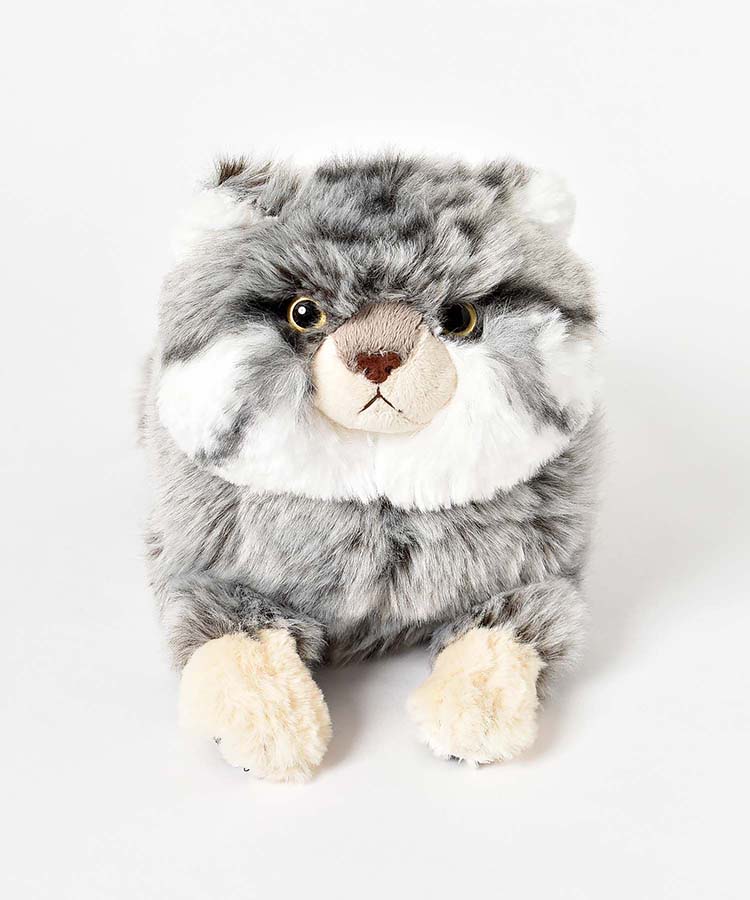 ひざマヌルネコぬいぐるみ