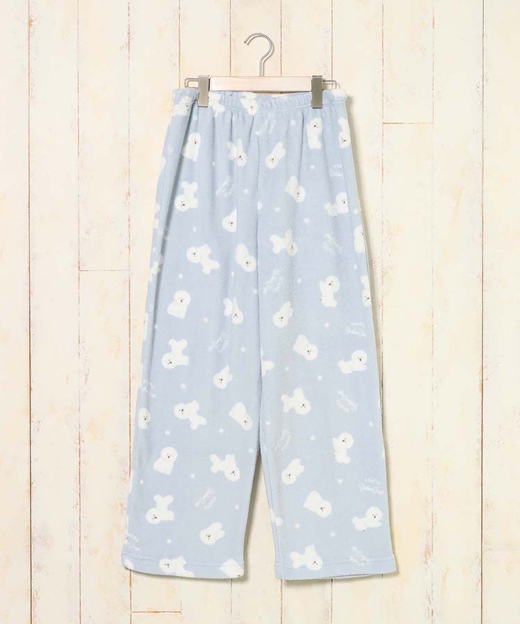 サンゴパイル総柄ルーム上下セット